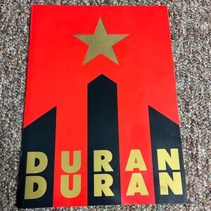 Vintage Duran Duran 1987 "Strange Behaviour Tour" Concert Book